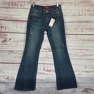 Deadstock Retro Boot Jeans Y2K 27 Mid Rise 5 Pocket Granola Girl Western NWT